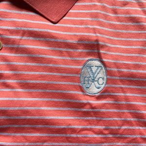 Yeaman’s Hall Charleston logo. Peter millar XL new - but no tags - golf polo.